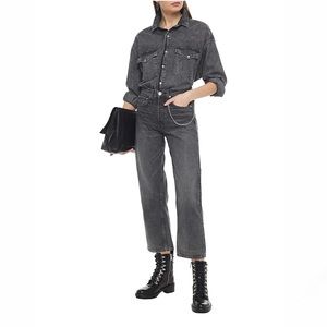 Maya High Rise Ankle Straight- Magic